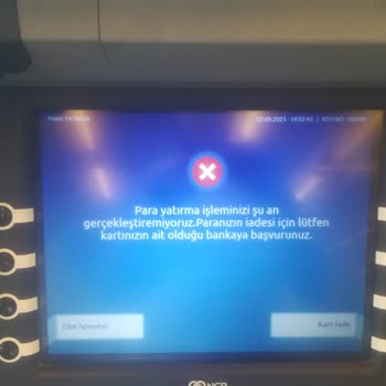 Denizbank ATM Para Sıkışması