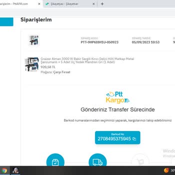 Antalya PTT Kargo Dağıtım Merkezi