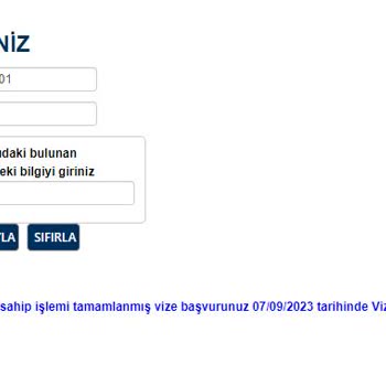 VFS Global Fransa Vize Başvurusu