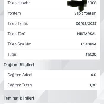 Ziraat Bankası Halka Arz Taleplerimin Yatırılmaması