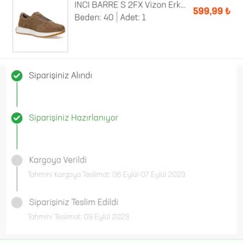 In Street İnternet Alışverişi Teslimat Yapılmaması