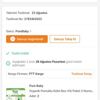 PTT Kargo Teslimat Sorunu