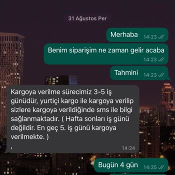 Arya Gross 1 Aydır Siparişim Gelmedi