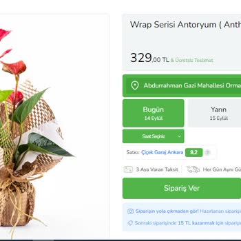 ÇiçekSepeti Kusurlu/eksik Ürün Gönderimi
