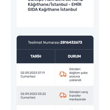 Sürat Kargo Siparişimi Hala Teslim Etmedi