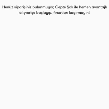 Şok Marketler Ürünlerim Elime Ulaşmadı