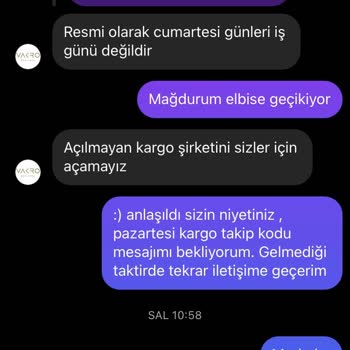 Vakronline Giyim Ürünümü Teslim Etmedi! İletişim Kurulamıyor!