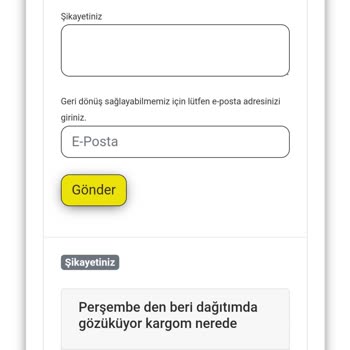 AGT Kurye 1 Haftadır Dağıtımda Gözüken Ama Teslim Olmayan Kargo