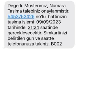 Hattım Başkası Tarafından Alındı Ve Turkcell'e Taşındı