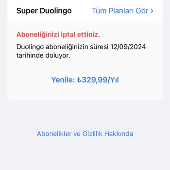 Duolingo Ücret İadesi Hk