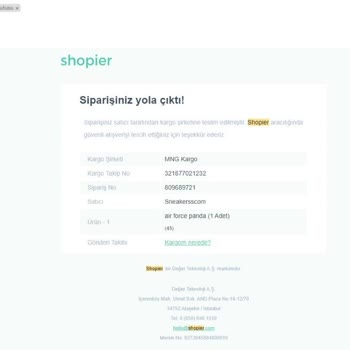 Shopier Bir Türlü Gelmeyen Ürün İptal Edilemeyen Sipariş
