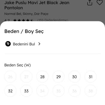 Mavi Jean Stok Ve İade Sorunu