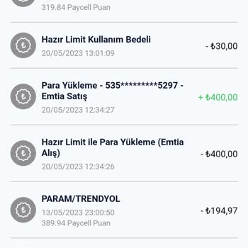 Paycell Ücret İadem Yapılmadı