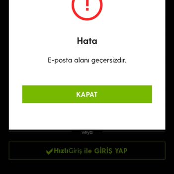 GeForce NOW powered by GAME+ E Posta Alanı Geçersiz Hatası Alıyorum
