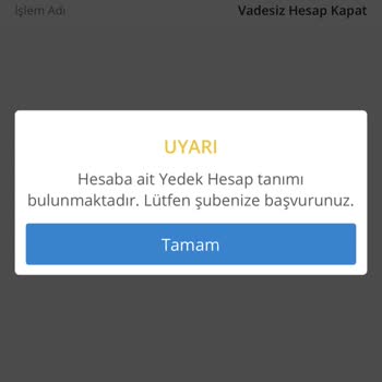 Denizbank Yedek Hesap Tanımlı