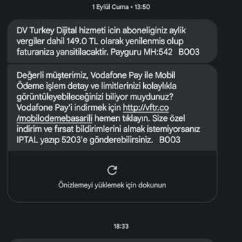 Payguru Vodafone Hattımın Mobil Ödemeye Açılması Ve Bilinmeyen Abonelik Başlatılması