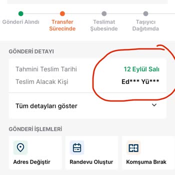 Trendyol Express Uzun Zamandır Transfer Merkezinde Bekleyen Gönderi