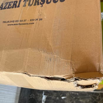 Trendyol Express Dolap'tan Gönderdiğim Kargo Hasar Gördü