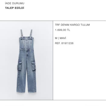 Zara Para İadem Yatmadı