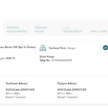 Vivense Yanlış Ve Hasarlı Ürün Gönderdi