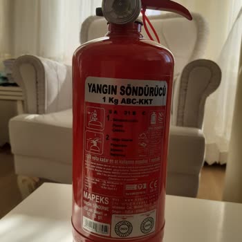 Mapeks Yangın Söndürme Sistemleri Yangın Tüpü Basıncı Düştü İlgilenen Yok