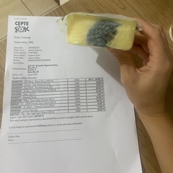 Cepte Şok Küflenmiş Ürün