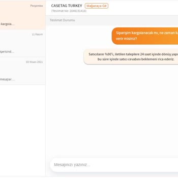 Casetag Trendyol Ve Mağaza Sorunları