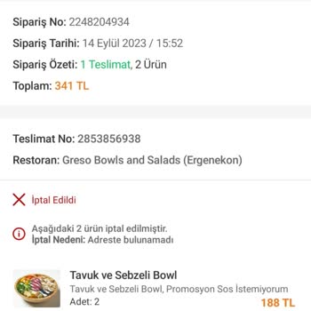 Trendyol Yemek Siparişlerim Düzenli Gelmiyor