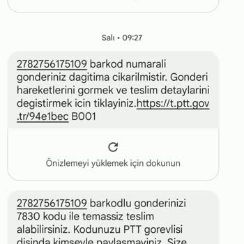 PTT Kargo Gelmeden İade Edilen Paket
