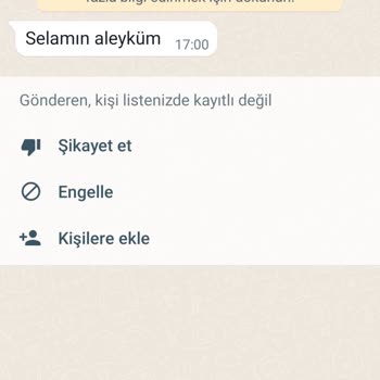 WhatsApp Yabancı Numara