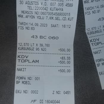 BP Akaryakıt İstasyonu Yakıtı Atmadı