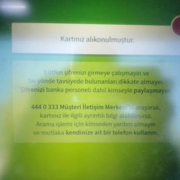 Garanti Bankası ATM'si Paramı Yuttu Ve 7 Günden Önce Vermiyorlar