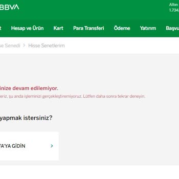 Garanti Bankası Borsa/hisse Uygulama Sorunu