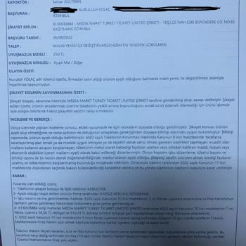 Media Markt Müşteriye Saygı Göstermiyor