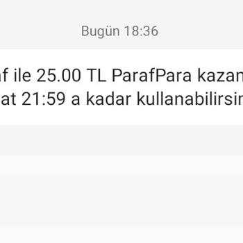 Halkbank ParafPara Kazandığım Halde Yüklenmeme Sorunu
