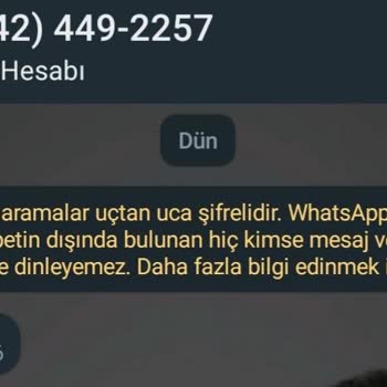 WhatsApp Dan Bilmediğim Numaralar Mesaj Atıyor