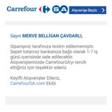 Carrefour'da Teslimat Sorunu