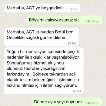AGT Kurye QNB Finansbank Kartı Teslim Etmiyor