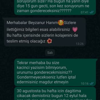 Kiperin Collagen Türkiye Firmasi Ürünümü Göndermiyor