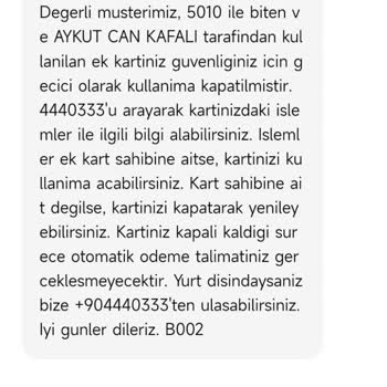 Garanti Bankası Harcama İtirazı
