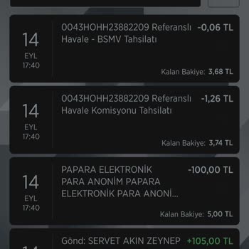 Papara Adıma Açılan Hesabın Kapatılması