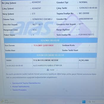 Aras Kargo N11 Aldığım Ürünü Adresime Getirmiyor