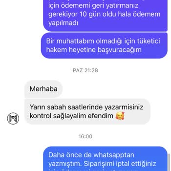 Melek Araz Giyim Sitesinden Alışveriş Sorunu