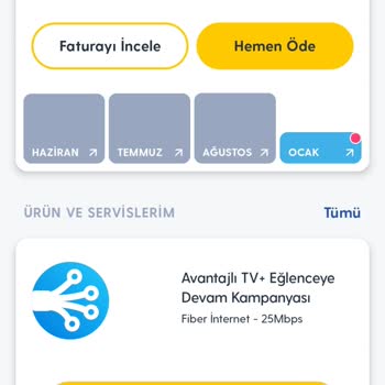 Turkcell Superonline Ek Fatura