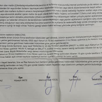 Teknosa Karar Tutanağına Karşı Çıktı!