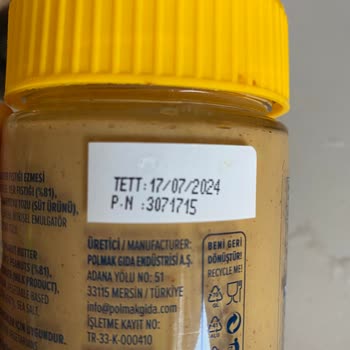 Polmak Gıda Gold Yer Fıstığı Ezmesi Bozulmuş