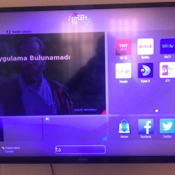 Vestel Smart TV'de Tabii Uygulaması Yok