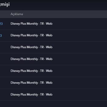 Disney Plus Otomatik Sanal Karttan Otomatik Para Çekiyor