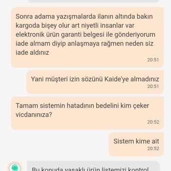Dolap Uygulaması Onvo Yasaklı Ürün Bahanesi.