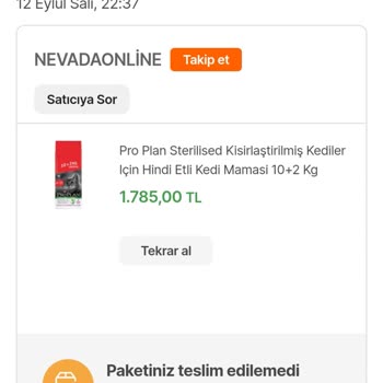 Hepsiburada'dan İndirimle Aldığım Ürün İptal Edildi.